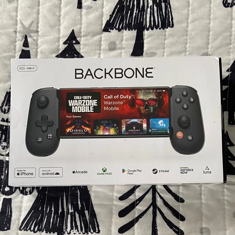 One Mobile Gaming Controller - Black